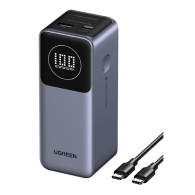 Acumulator extern Ugreen Flight Approved 12000mAh 100W Grey (35526B) thumbnav 1